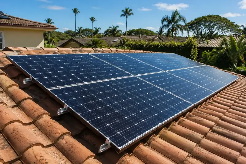 Installation de panneaux solaires à Vielle-Soubiran